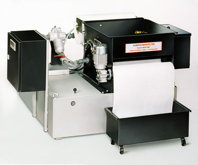 Système de filtration compact - REBER SYSTEMATIC GMBH + CO. KG - à filtre papier / pour liquides / sur mesure