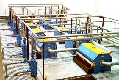 Système de filtration centralisé - REBER SYSTEMATIC GMBH + CO. KG - à bande / pour liquides / sur mesure