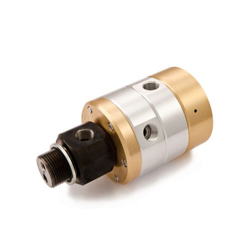 Raccord tournant pour eau - M series - ROTOFLUX s.r.l. - pour air / pour huile / 2 passages