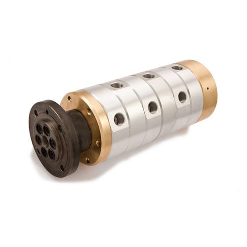 Raccord tournant pour eau - M series - ROTOFLUX s.r.l. - pour air / pour huile / 4 passages
