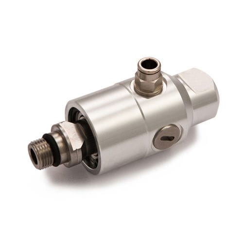 Raccord tournant pour fluide réfrigérant - A series - ROTOFLUX s.r.l. - pour machine-outil / en aluminium / en acier inoxydable