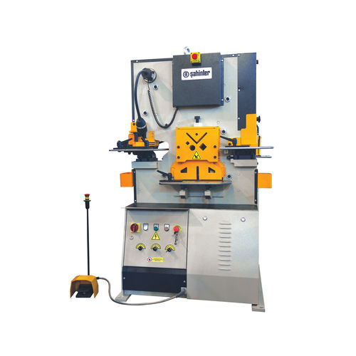 Poinçonneuse cisaille semi-automatique - HKM 65 V - Sahinler Metal Makina End. A.S. - hydraulique / de barres / de tôle