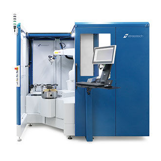 Système d'inspection robotisé - RoboScan S Vertical - Stresstech GmbH - à caméra / laser / à balayage
