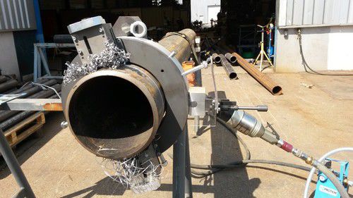 Machine de découpe à lame rotative - TTNG273 - PROTEM - pour acier / pneumatique
