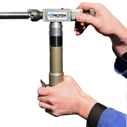 Chanfreineuse pneumatique - SM8 - PROTEM - portable / de tuyauterie