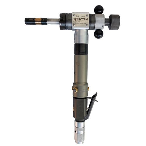 Chanfreineuse de tube - S18 - PROTEM - pneumatique / électrique / portable