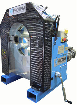 Machine de coupe pour acier inoxydable - MF420 - PROTEM - à commande manuelle / de chanfreinage / triphasée