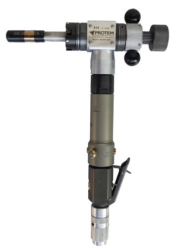 Chanfreineuse pneumatique - S18 - PROTEM - portable / pour extrémités de tubes