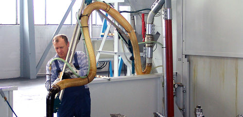 Unité d'aspiration de brouillard d'huile - TowerVac - Wieland Lufttechnik GmbH + Co.KG - de poussière / industrielle / fixe