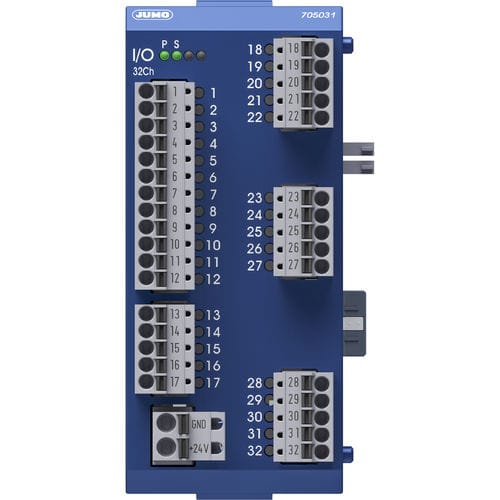 Module E/S numérique - 705031 - JUMO GmbH & Co. KG - multivoies / d'automatisation / pour capteur