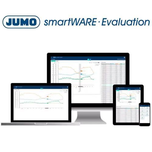 Progiciel d'acquisition / analyse de données - JUMO smartWARE Evaluation - JUMO GmbH & Co. KG - de gestion des données de process / d'analyse de données / de collecte de données