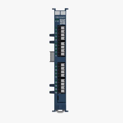 Module E/S numérique - 705162 - JUMO GmbH & Co. KG - EtherCAT / RJ45 / à 2 E/S