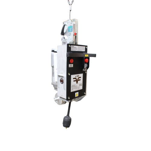 Treuil électrique - e.lift 1000 - Fixator - électromécanique / pour le levage de personnes / pour le levage de plateformes suspendues
