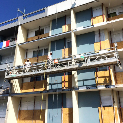 Échafaudage suspendu - Modulaho - Fixator - de façade / modulaire / aluminium