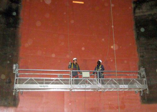 Échafaudage suspendu - MODULAHO - Fixator - de façade / modulaire