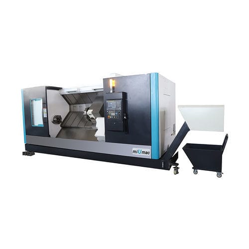 Centre de tournage CNC - KDCL-35 - Zhejiang KAIDA Machine Tool CO., LTD. - banc incliné / A2-11 / 12 outils