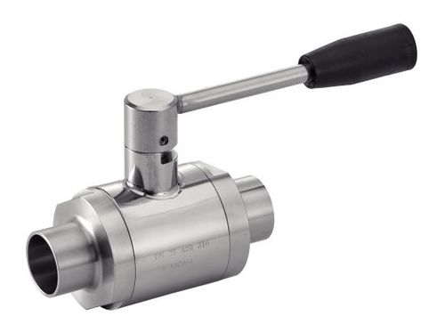 Vanne à boisseau sphérique - 62371 - BENE INOX - à levier / pour liquides alimentaires et boissons / en acier inoxydable
