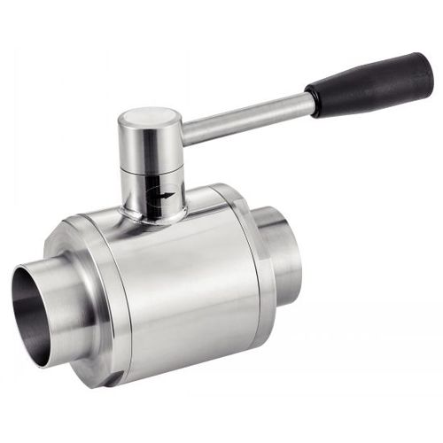 Vanne à boisseau sphérique - 64371 - BENE INOX - à levier / pour liquides alimentaires et boissons / en acier inoxydable