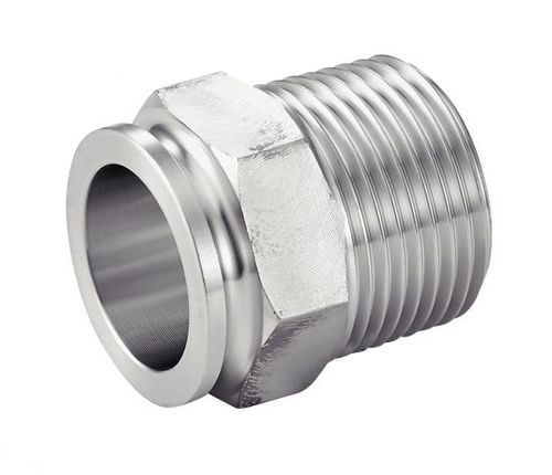 Mamelon en acier inoxydable - 5235 - BENE INOX - fileté / hexagonal / droit