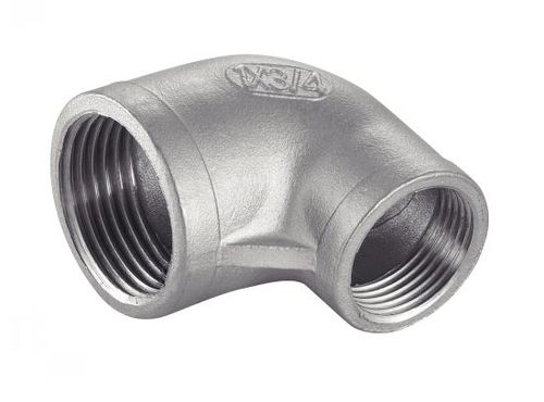 Raccord hydraulique - 5240 - BENE INOX - à visser / coudé à 90° / en acier inoxydable
