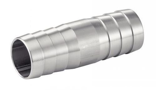 Adaptateur hydraulique pour tuyaux - 5263 - BENE INOX - cannelé-cannelé / en acier inoxydable / cylindrique
