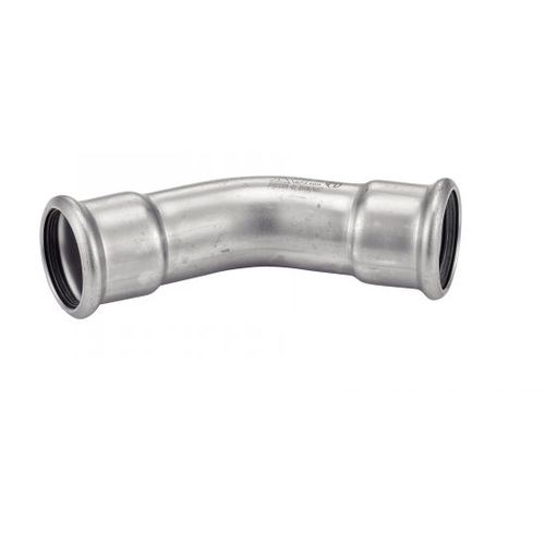 Raccord hydraulique - 41103 - BENE INOX - à sertir / coudé à 45° / en inox