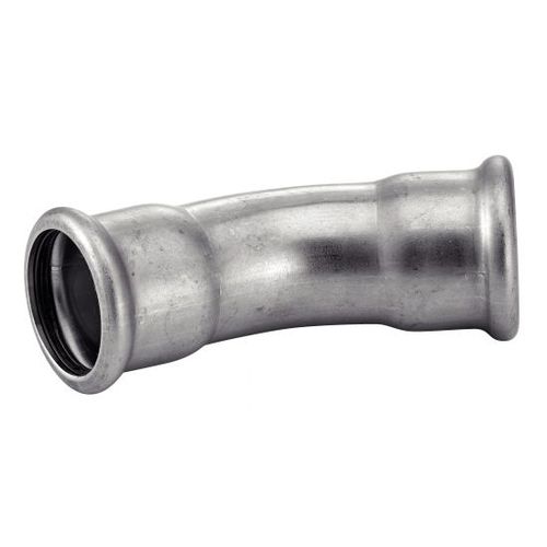 Raccord hydraulique - 41130 - BENE INOX - à sertir / coudé à 30° / en inox