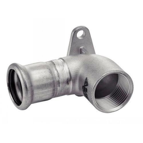 Raccord hydraulique - 41158 - BENE INOX - taraudé / à sertir / coudé à 90°