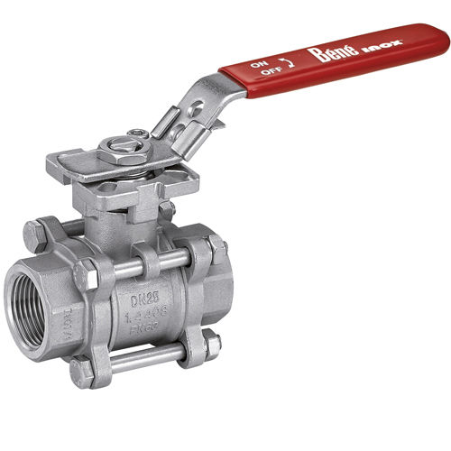 Vanne à boisseau sphérique - 58183 - BENE INOX - manuelle / d'arrêt / femelle-femelle