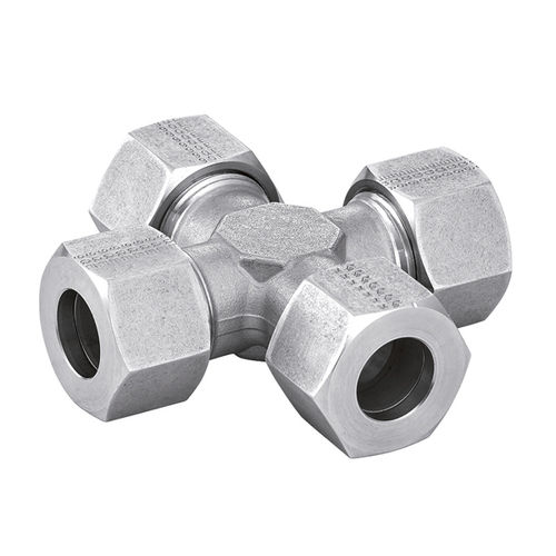 Raccord hydraulique - 5414 - BENE INOX - à bague / en croix / DIN
