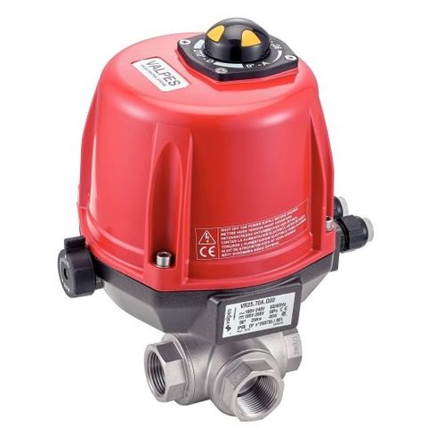 Vanne à boisseau sphérique - 50228 - BENE INOX - à actionneur électrique / d'arrêt / femelle-femelle
