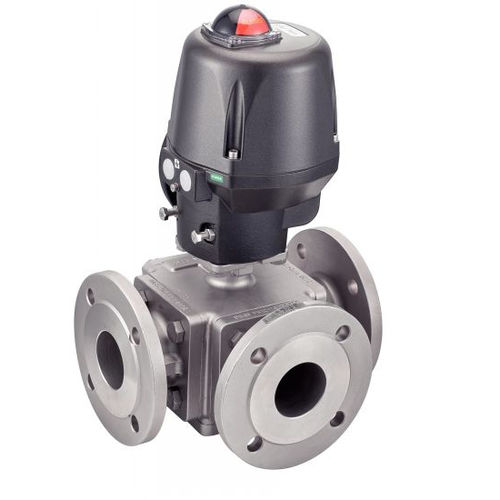 Vanne à boisseau sphérique - 50268 - BENE INOX - à actionneur électrique / à bride / IP68