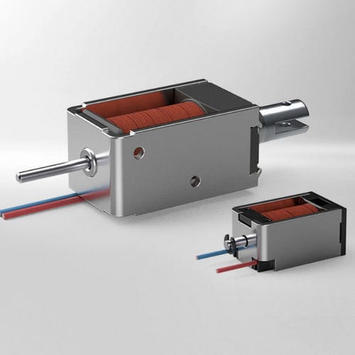 Électro-aimant linéaire - Bistable Linear Solenoids - Kendrion - de verrouillage / d'auto-maintien / haute performance
