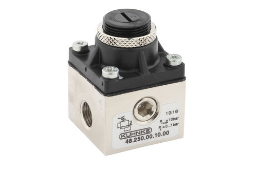 Régulateur de pression de précision - 48.250 | G 1/8 series - Kendrion Kuhnke Automation GmbH - à membrane / mono-étagé / pneumatique