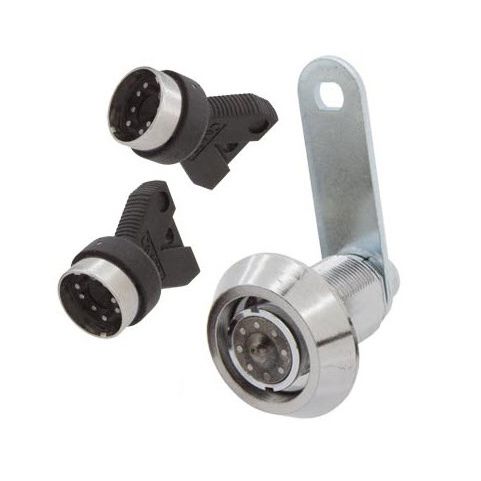 Serrure à came - V-matic series - Camlock Systems - à combinaison changeable / à clé / en laiton