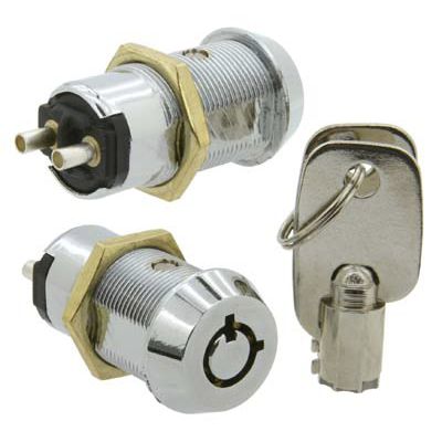 Interrupteur à clé - S202 series - Camlock Systems - unipolaire / électromécanique