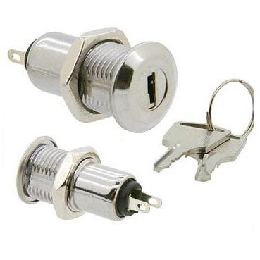 Interrupteur à clé - S1091 series - Camlock Systems - unipolaire / on/off / miniature