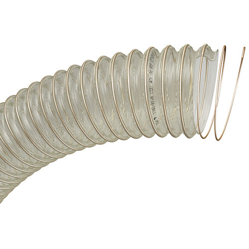 Gaine de ventilation flexible - WINDFLEX 600 PU AL - TRICOFLEX - en polyuréthane / pour ventilation / d'extraction de fumée