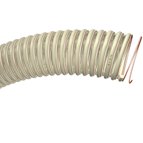 Gaine de ventilation flexible - SPIRABEL PU A1 - TRICOFLEX - en polyuréthane / pour ventilation / d'extraction de fumée