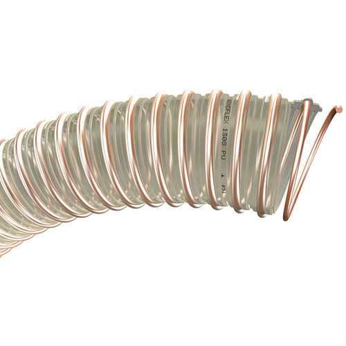 Gaine de ventilation flexible - WINDFLEX 1308 PU - TRICOFLEX - en polyuréthane / à spirale en acier galvanisé
