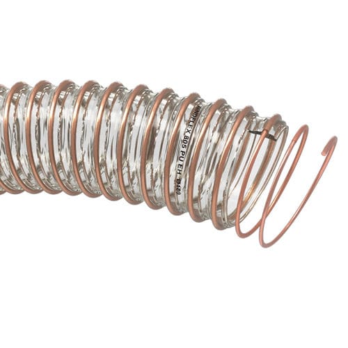 Gaine de ventilation flexible - WINDFLEX 805 EH - TRICOFLEX - en polyuréthane / d'extraction / à spirale en acier galvanisé