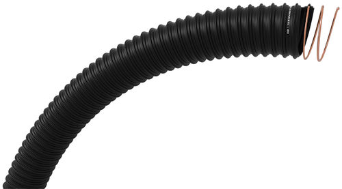 Tuyau flexible de poussière - WINDFLEX 806 M EL - TRICOFLEX - pour brouillard d'huile / en PU / pour aspiration de fumée