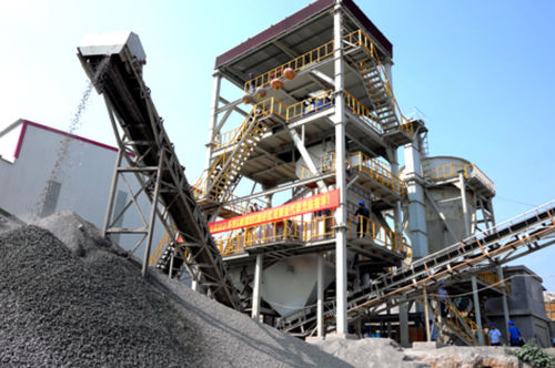 Unité de production pour la construction - R series  - Zhengzhou Dingsheng Engineering Technology Co., Ltd. - à sable / pour béton / de ciment