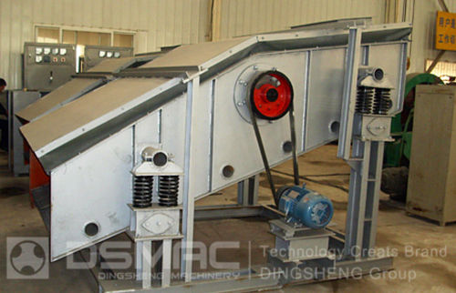 Crible pour chantier de construction - ZK series  - Zhengzhou Dingsheng Engineering Technology Co., Ltd. - vibrant linéaire / de charbon / pour granules