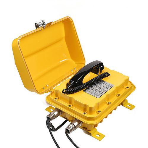 Téléphone avec porte de protection - JWBT801 - Joiwo Explosion Proof Science and Technology - analogique / IP / PoE
