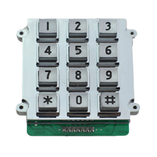 Clavier numérique 12 touches - B518 - Joiwo Explosion Proof Science and Technology - mural / en inox / en zinc