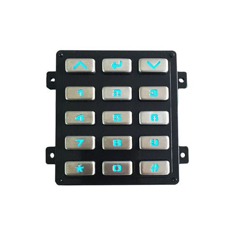 Clavier numérique 15-touches - B882 - Joiwo Explosion Proof Science and Technology - encastrable / en métal / IP65