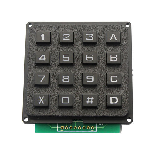 Clavier numérique 16 touches - B101 - Joiwo Explosion Proof Science and Technology - encastrable / piézoélectrique / en plastique