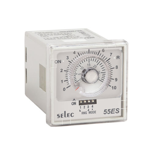 Temporisateur électronique - 55ES-G series - SELEC Controls Pvt. Ltd. - analogique / retardé à l'attraction / embrochable