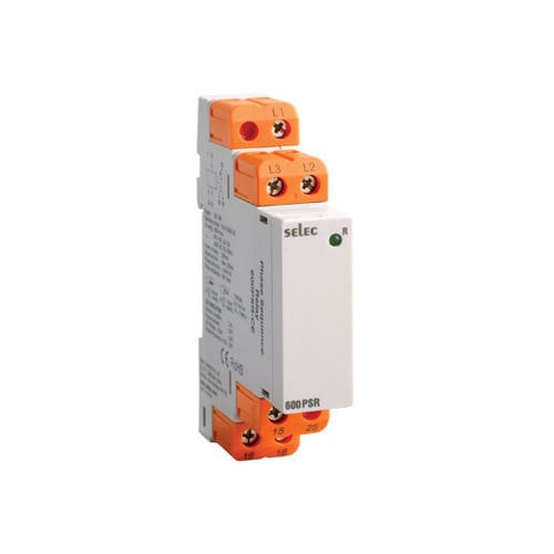 Relais de contrôle de tension - 600PSR - SELEC Controls Pvt. Ltd. - d'ordre de phases / 1NO/NF / AC